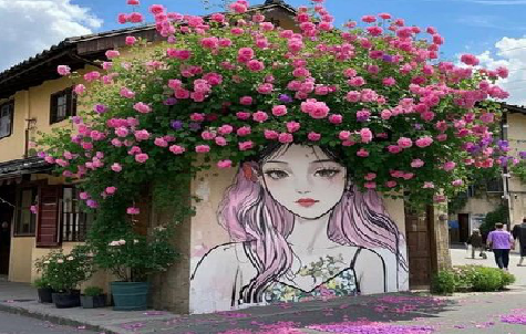 澜沧怎么设计网红打卡墙绘