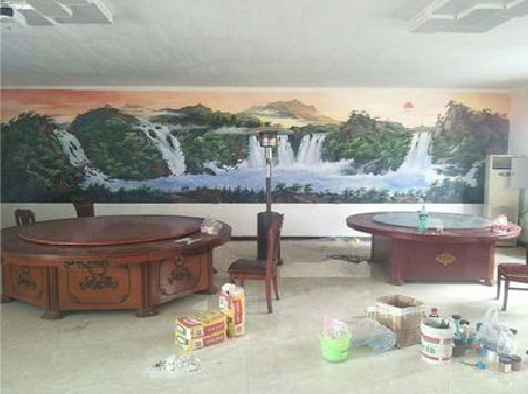 澜沧墙绘-写实风景