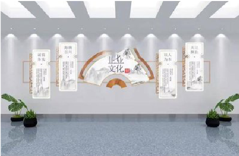 澜沧企业文化墙设计的核心要素。