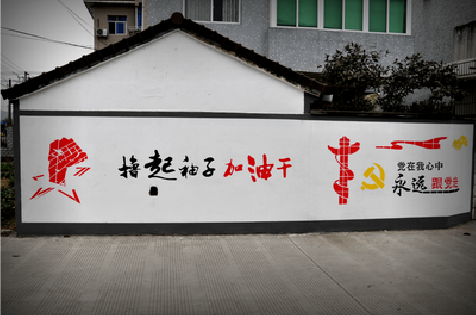 澜沧乡村振兴墙体彩绘