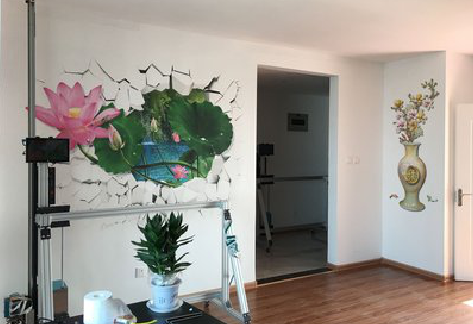 澜沧墙体彩绘相比墙纸的优势。