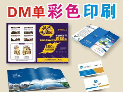 澜沧单页印刷，色彩搭配简单。