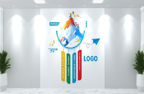 澜沧公司企业形象墙的工艺材料有哪些？