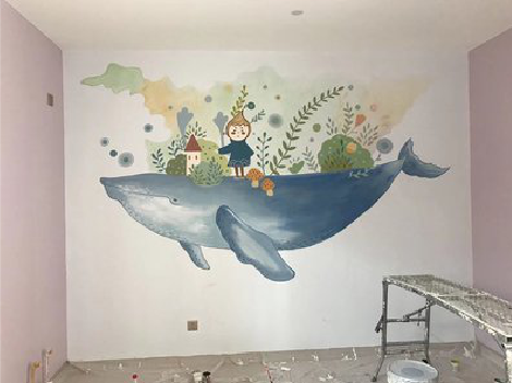 澜沧手绘墙的特点及优势。