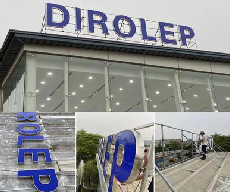 澜沧楼顶发光字安装的注意事项。